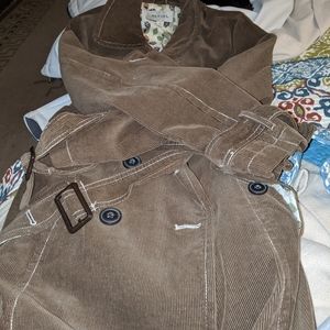 Olive green corduroy jacket